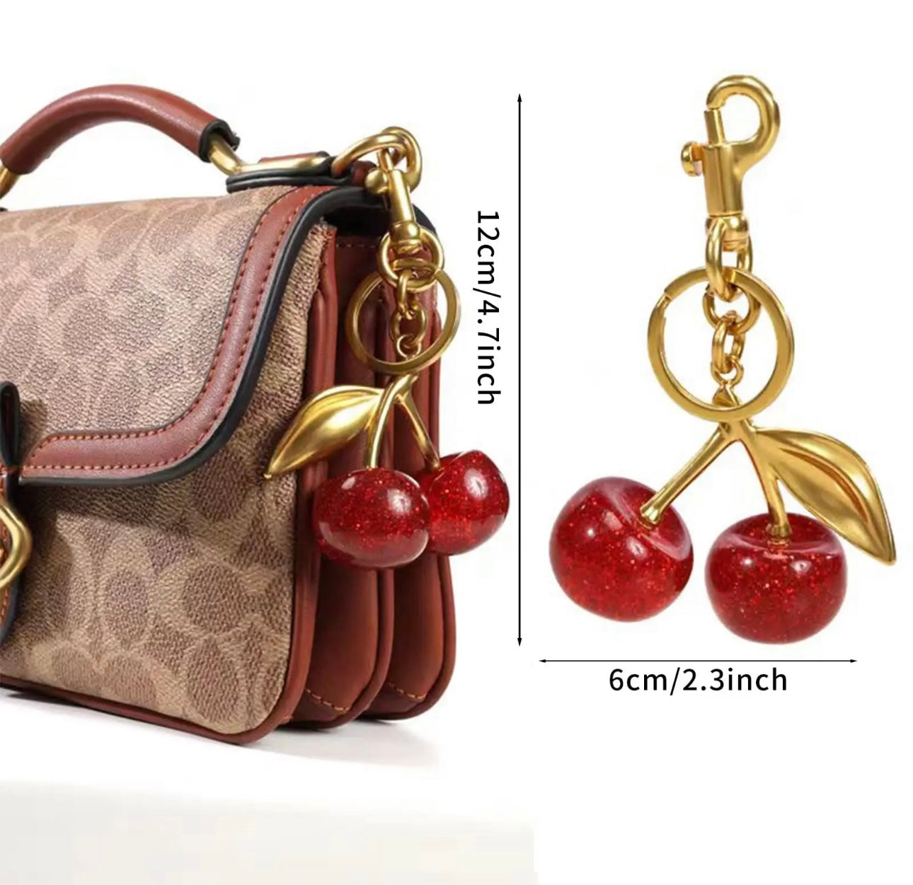 Cherry Charm Tag
