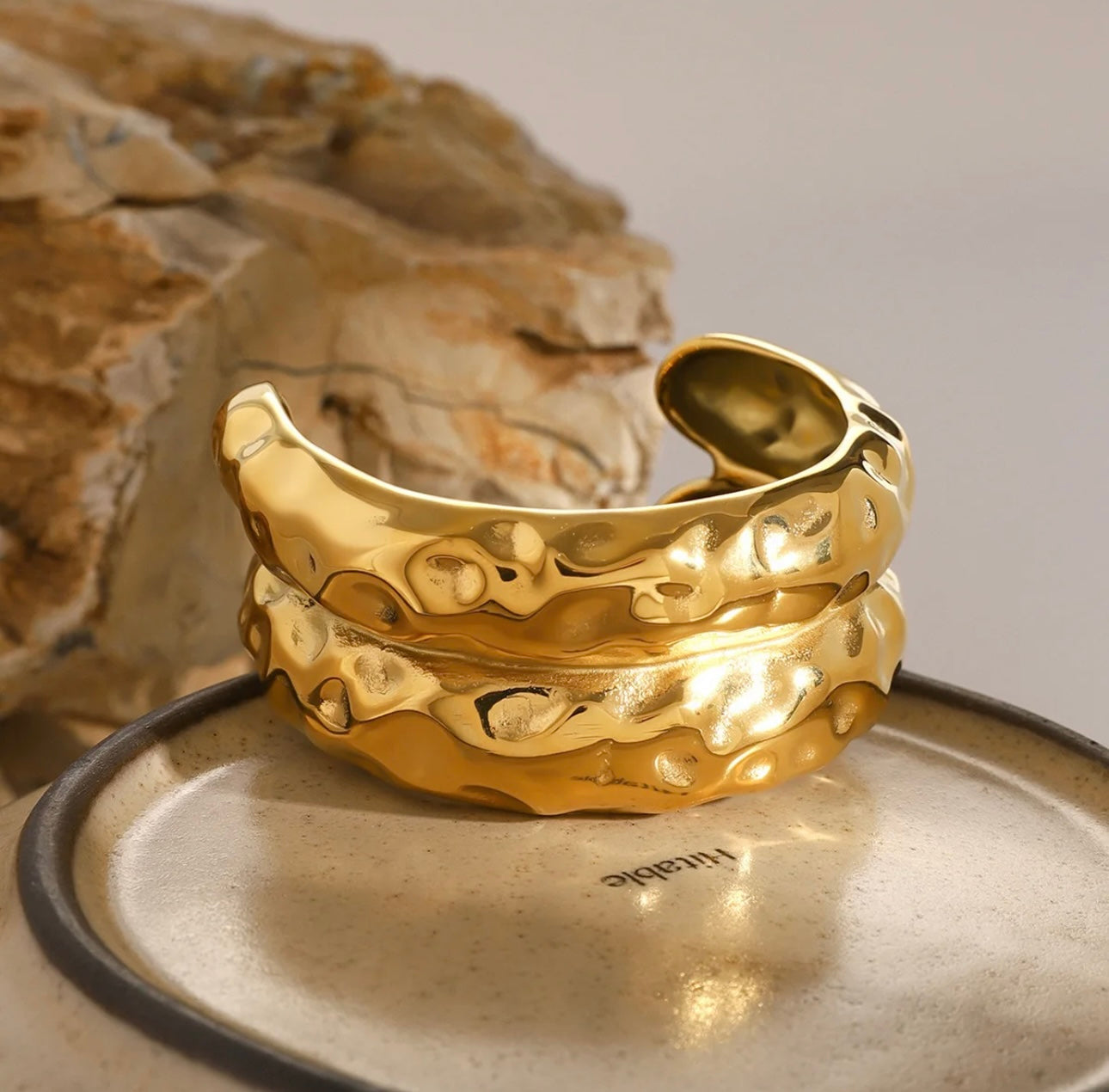 June Double Pony Cuff