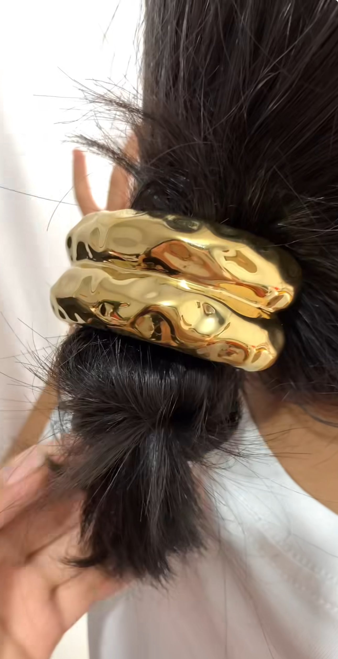 June Double Pony Cuff