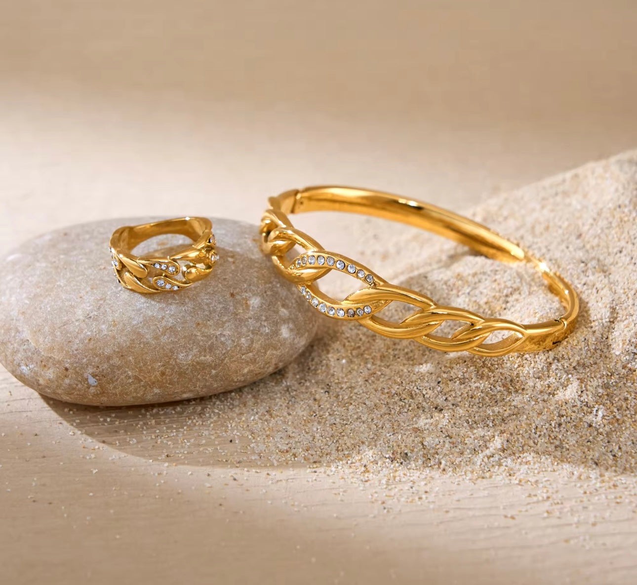 Cuban Bangle Bracelet
