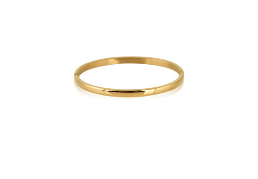 Minimal Bangle - 18k Gold Plated