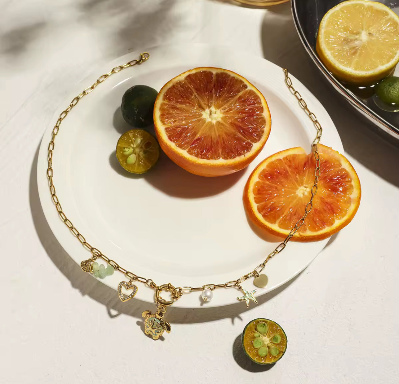 Tortoise Charm Necklace