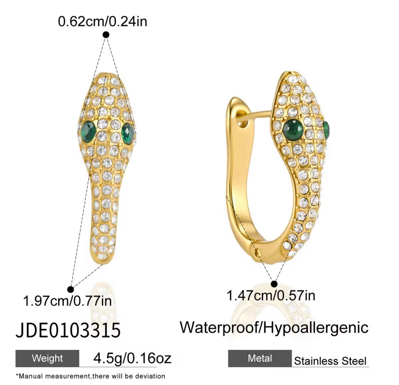 Serpent Earrings