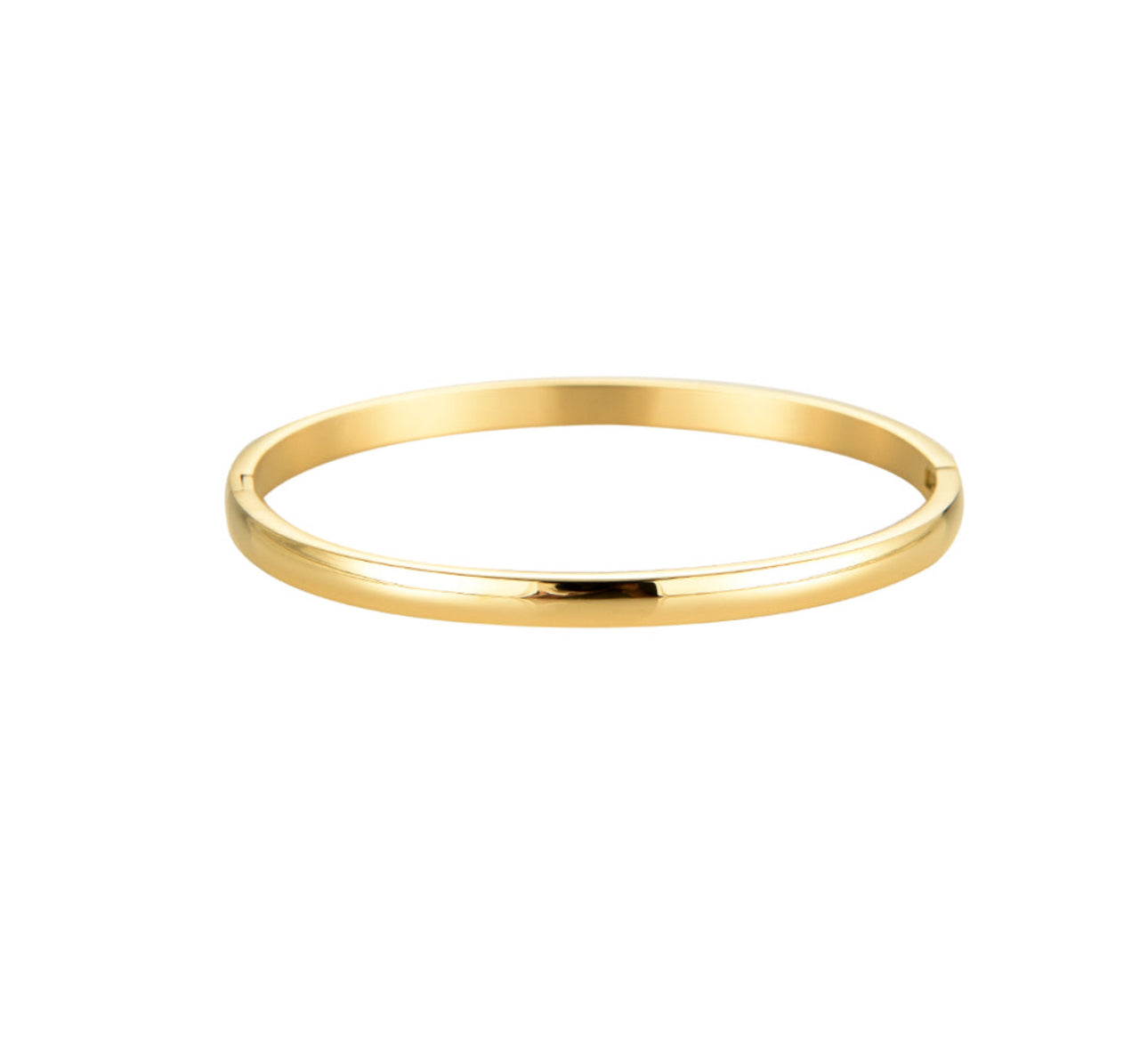 Minimal Bangle - 18k Gold Plated
