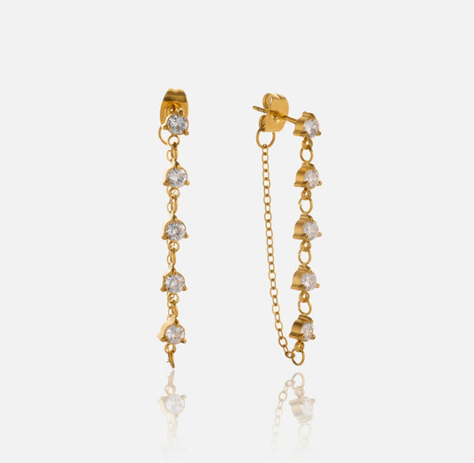 Ariana Dangling Huggie