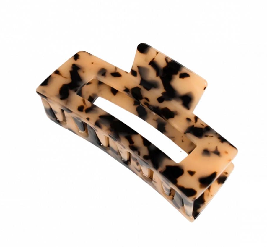 Leopard Print Claw Clip