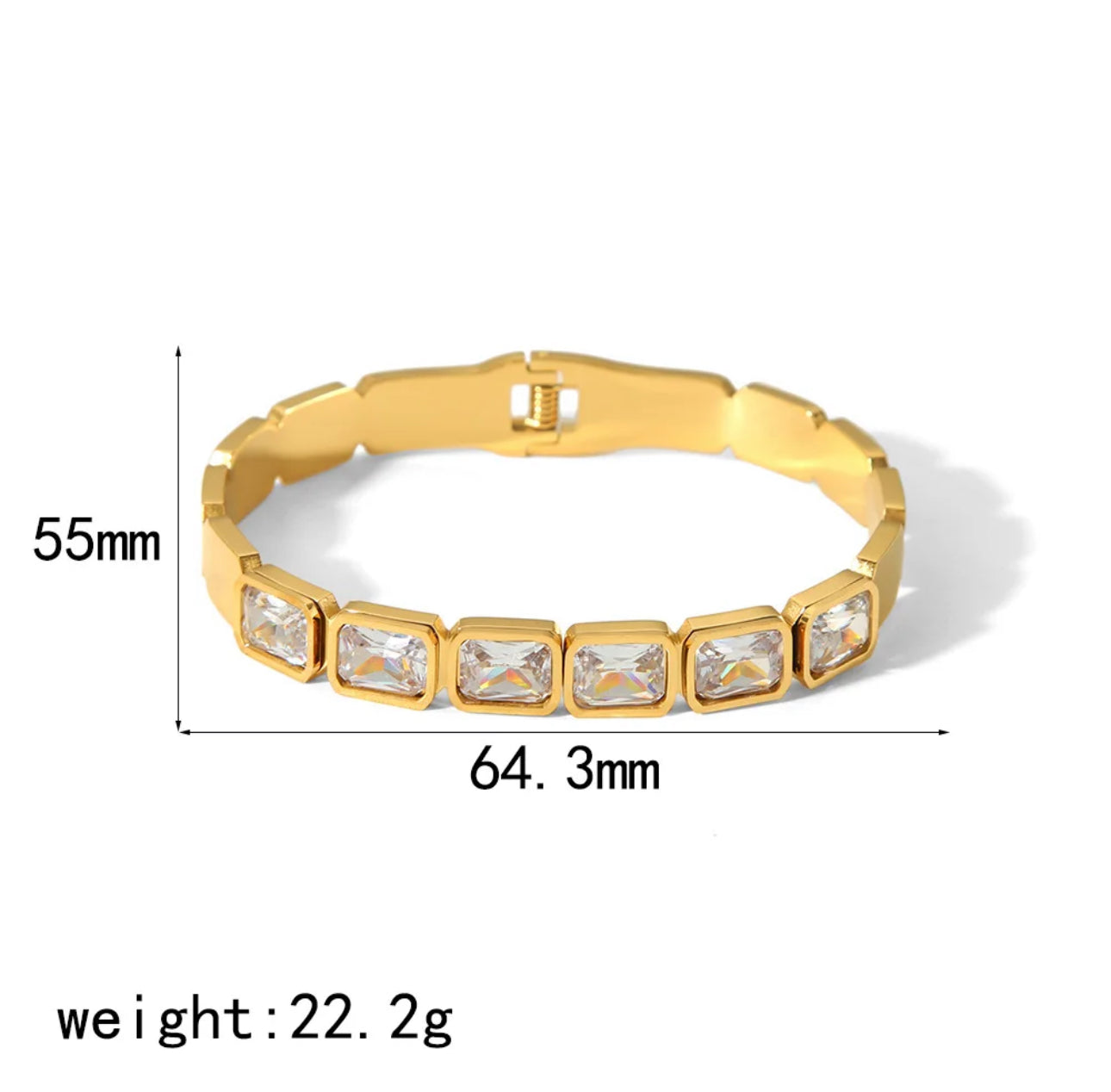 Glam Bangle Bracelet