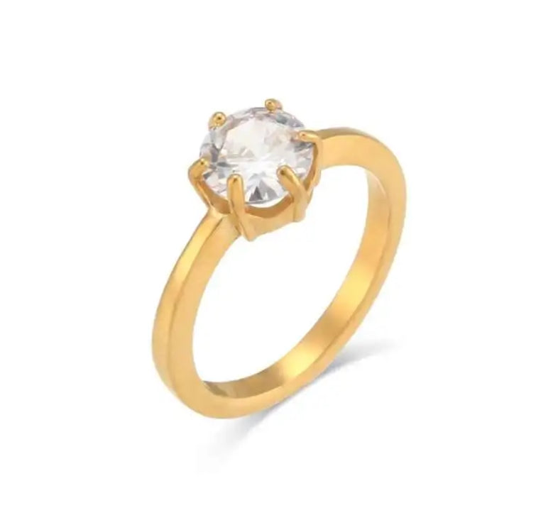 Ivy Solitaire Ring