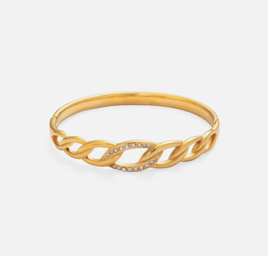 Cuban Bangle Bracelet