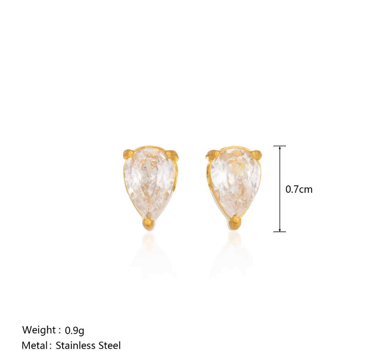 Tear drop Set of 3