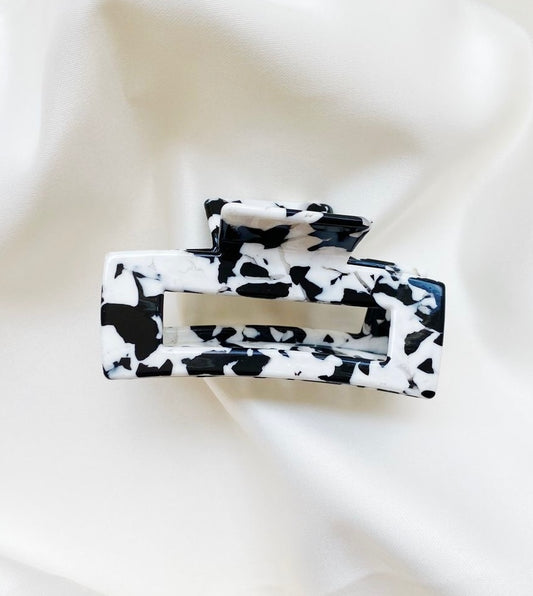 Cow Print Claw Clip