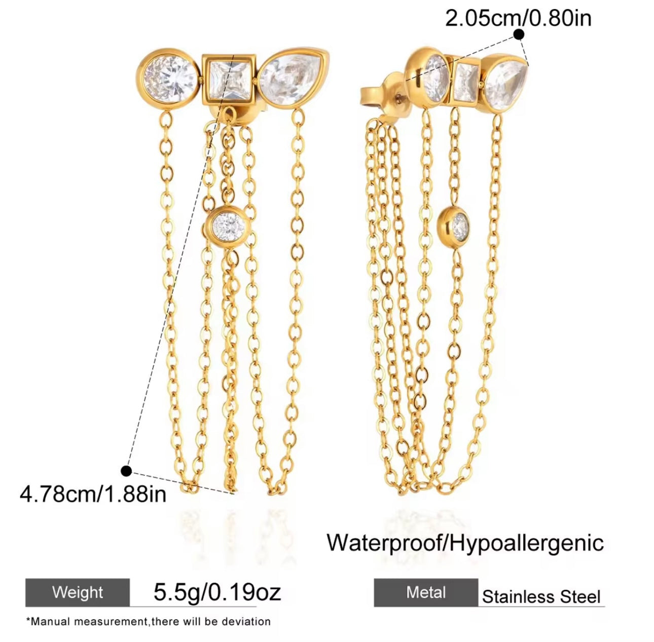 Dune Dangling Earring