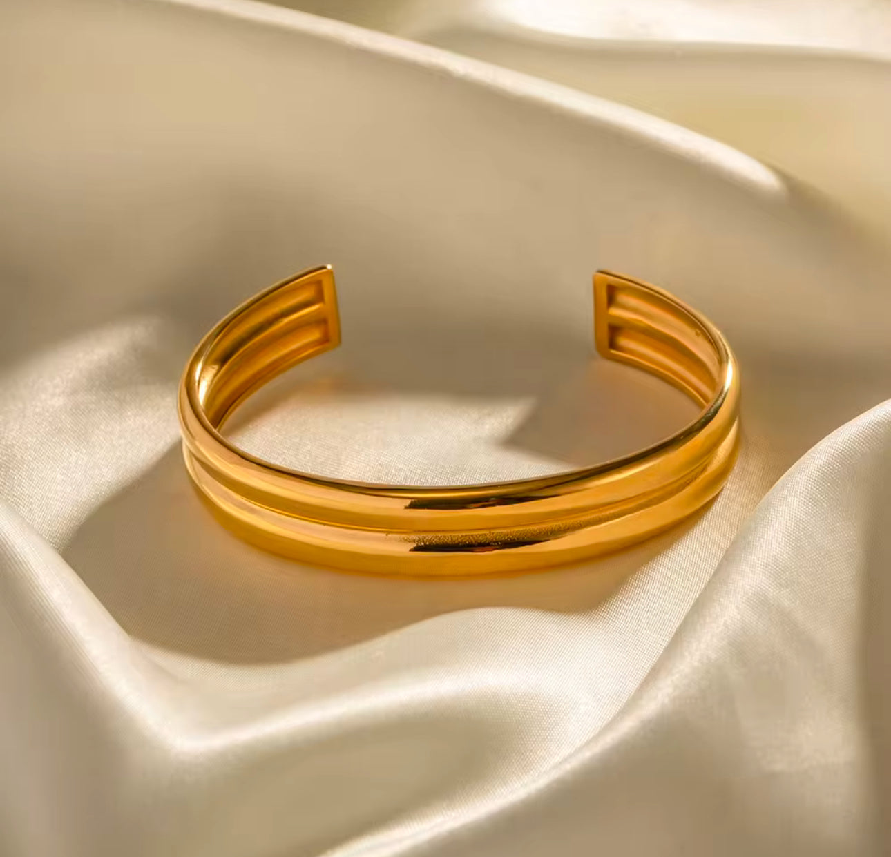 Twin Cuff Bangle