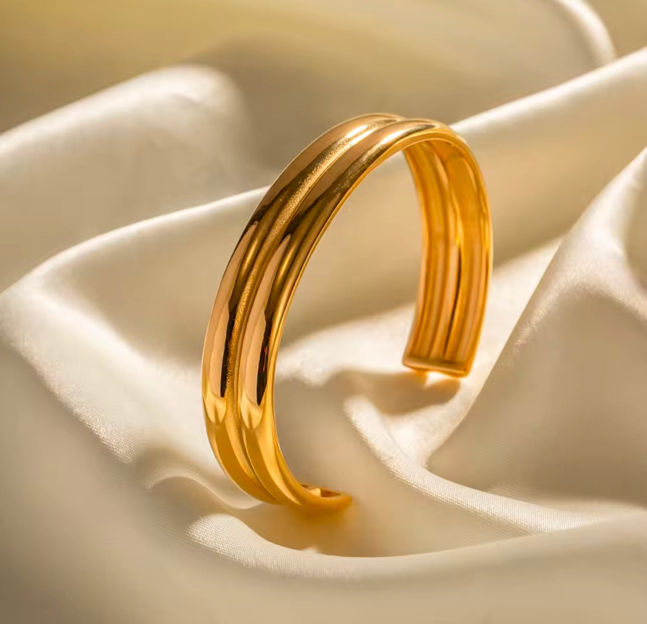 Twin Cuff Bangle