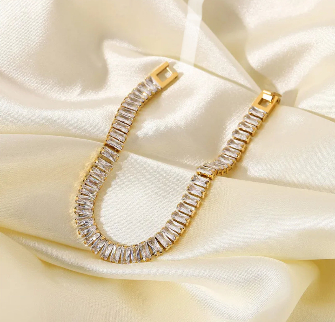 Baguette Gem Bracelet