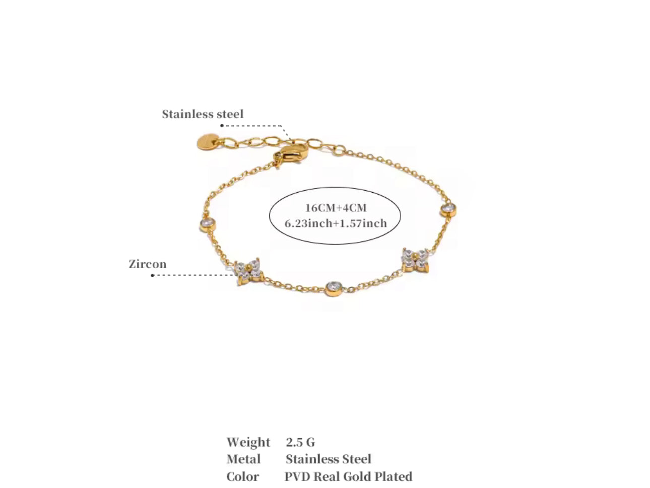 Flora Dainty Bracelet