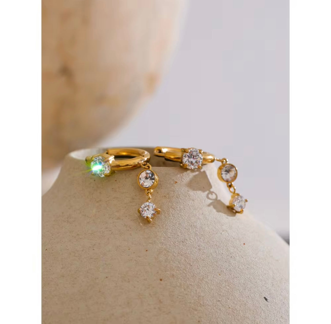 Bliss Huggies- 18k gold plated