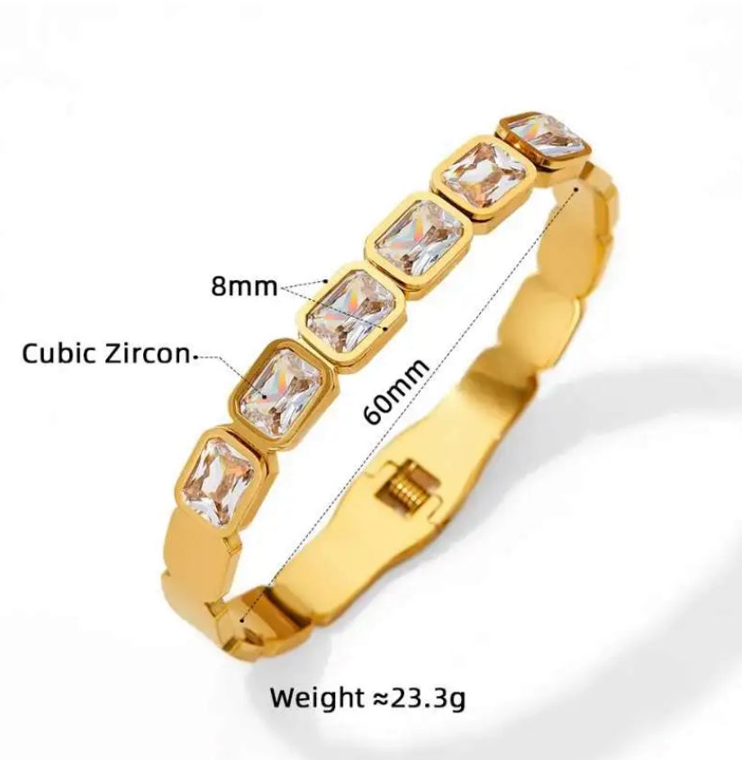 Glam Bangle Bracelet