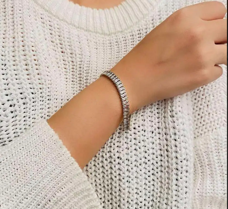 Baguette Gem Bracelet