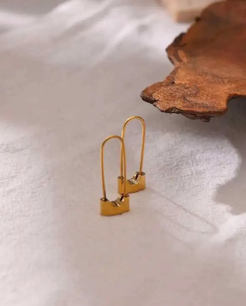 Safety Pin Earring