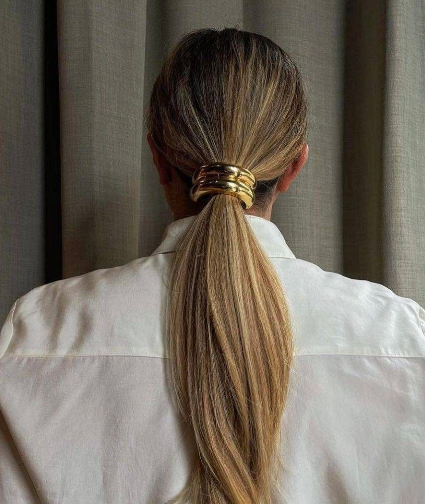 June Double Pony Cuff