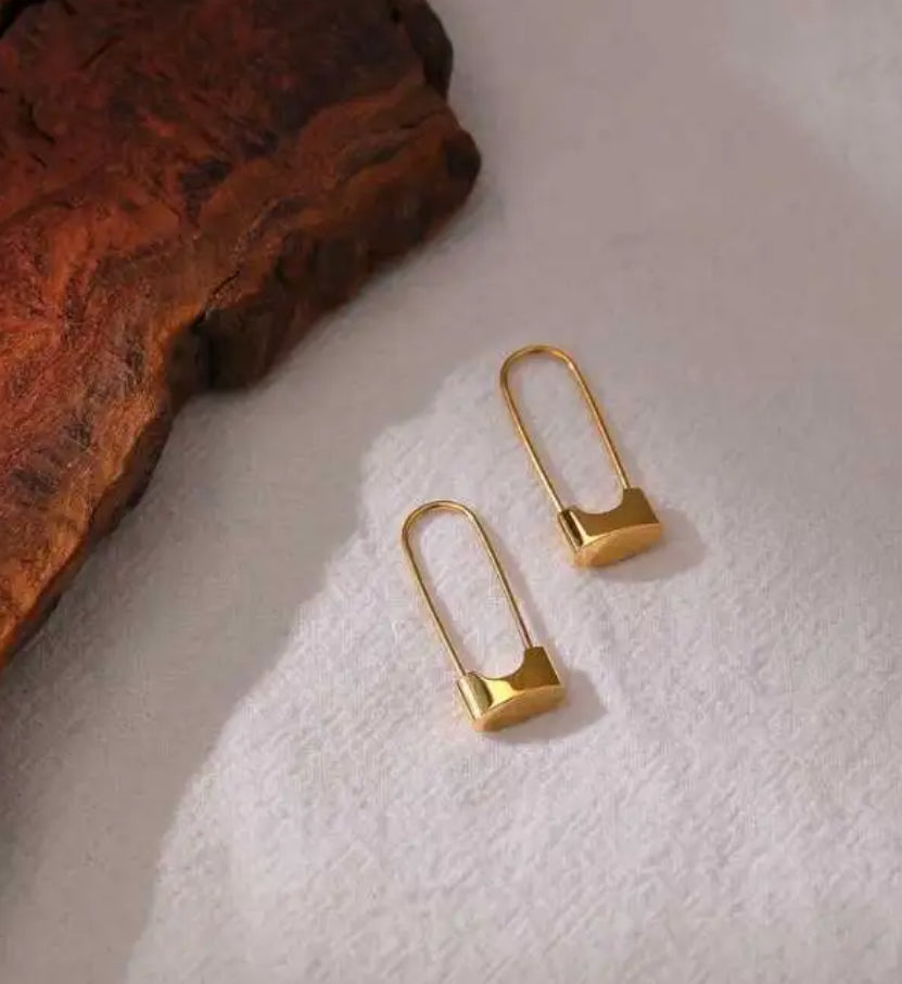Safety Pin Earring