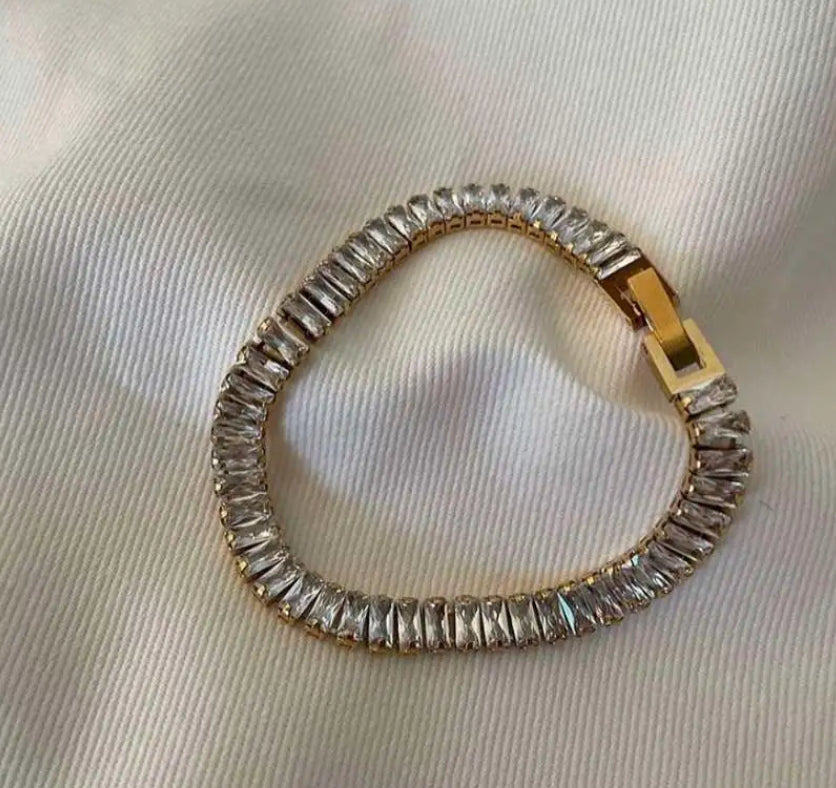 Baguette Gem Bracelet