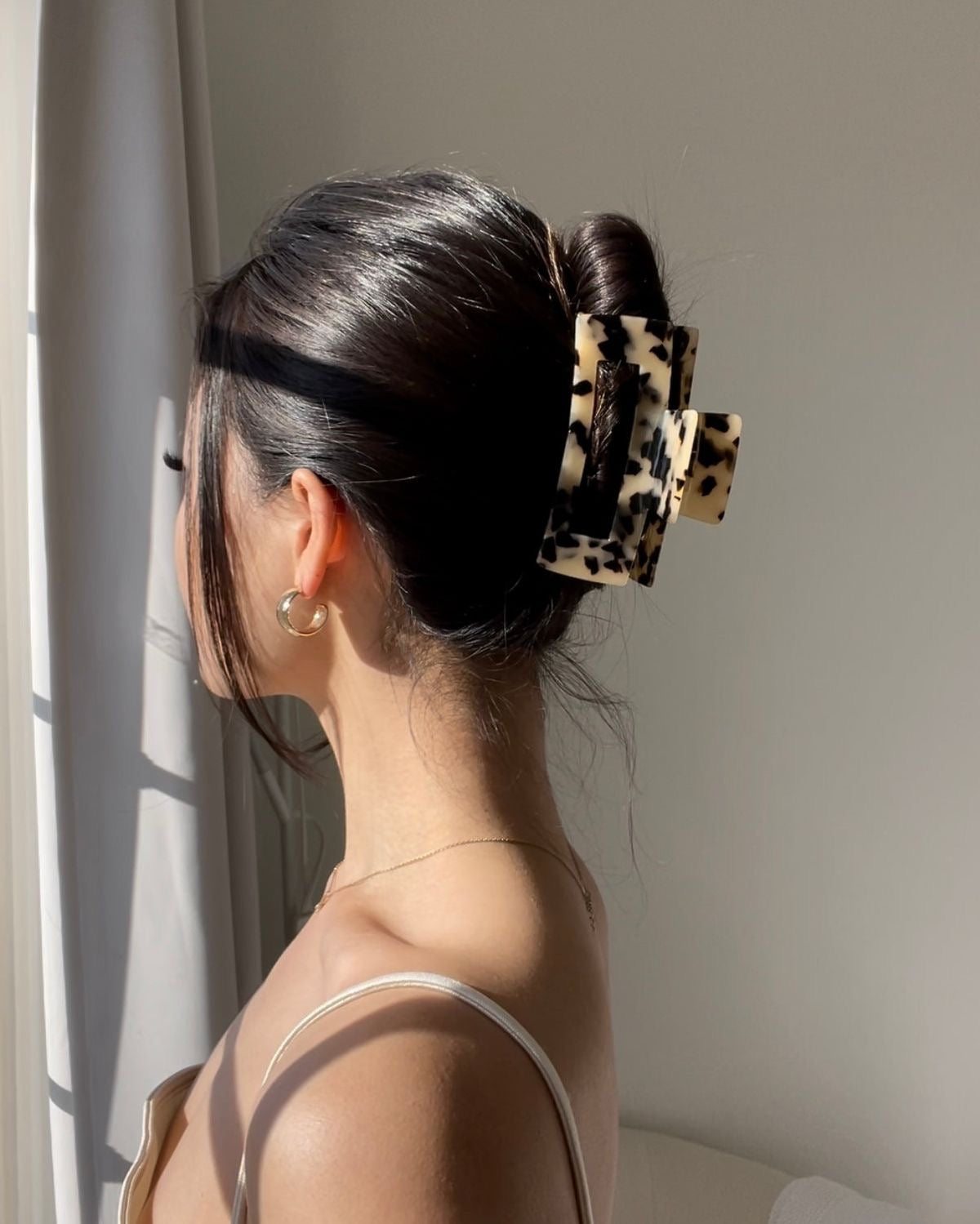 Leopard Print Claw Clip