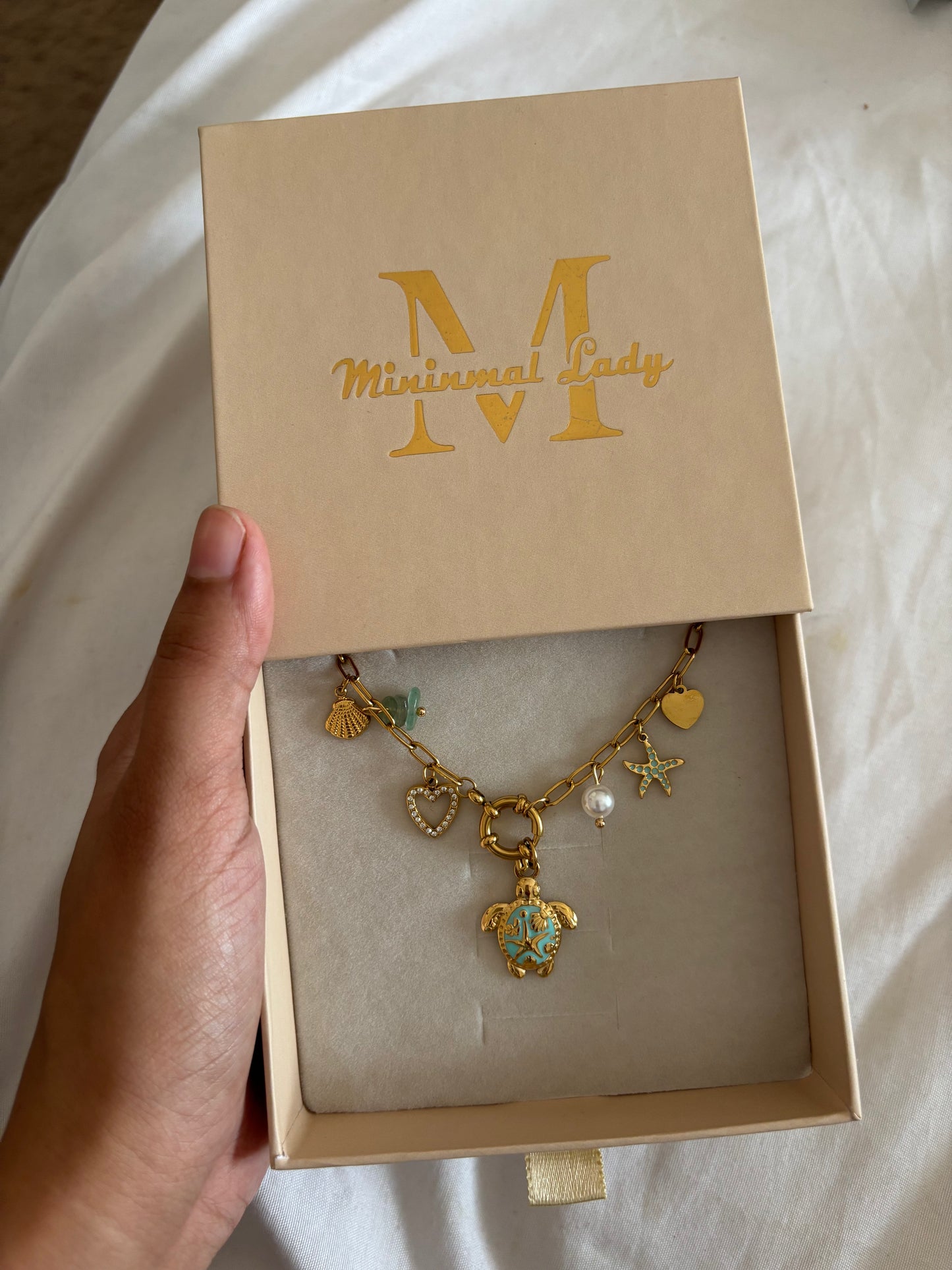 Tortoise Charm Necklace