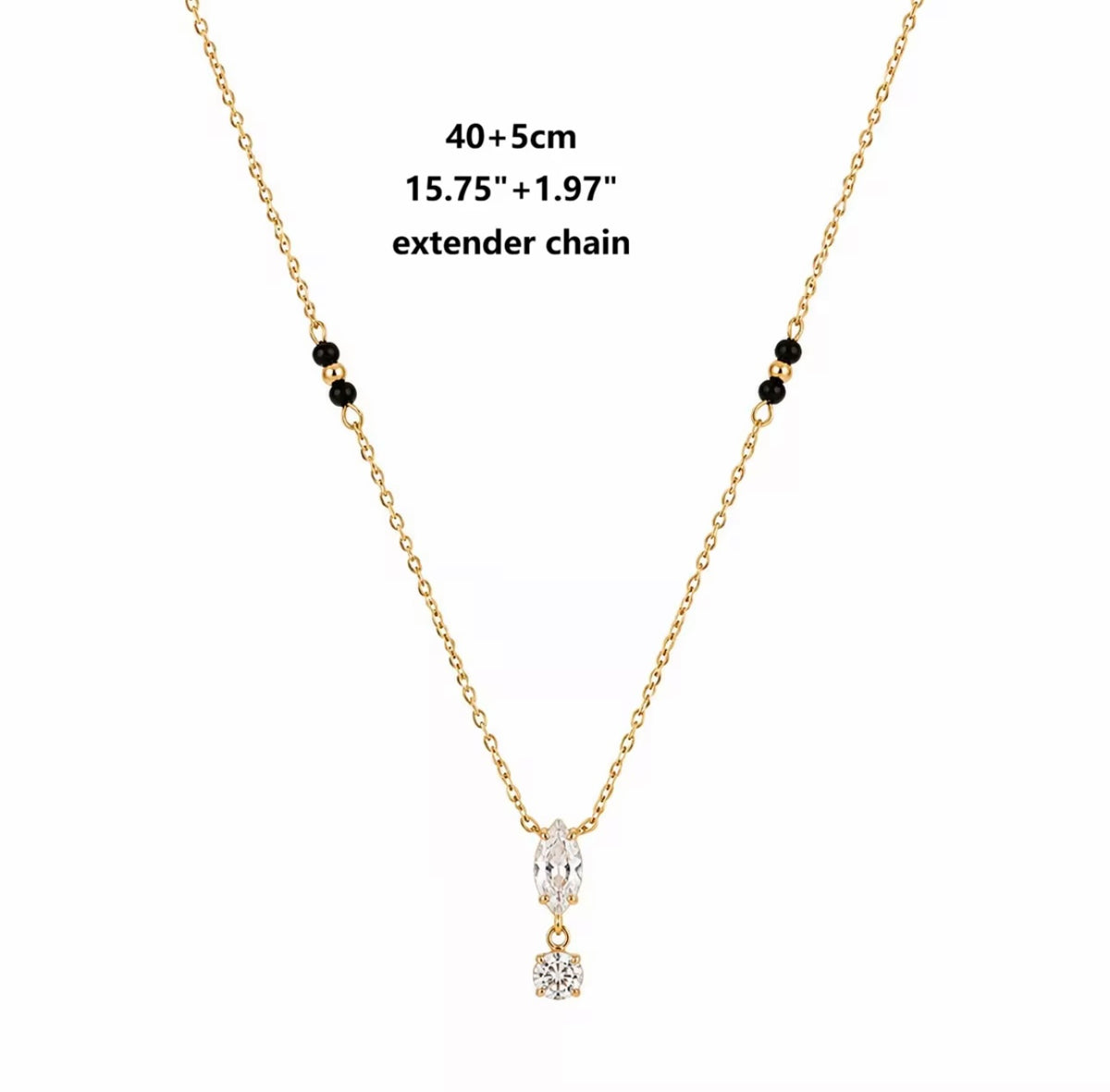 Mehar Mangalsutra - 18k gold plated