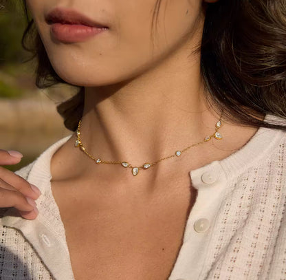 Dune Necklace - 18k Gold Plated