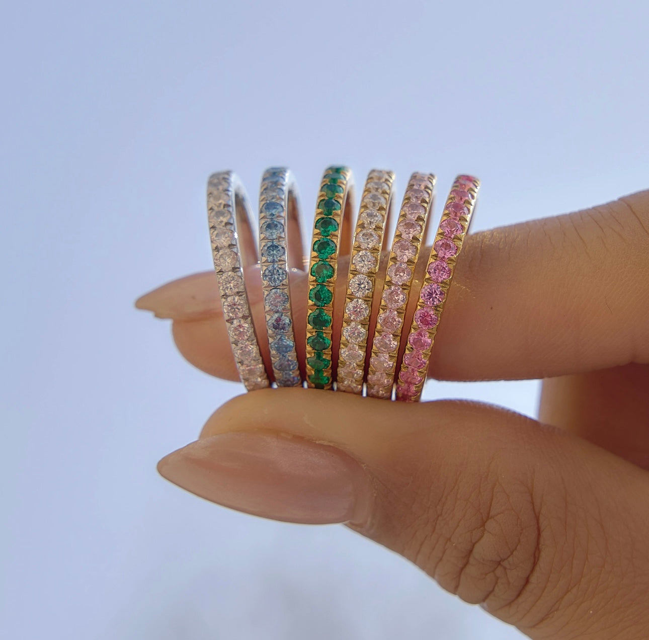 Spring Ring - 18k gold plated