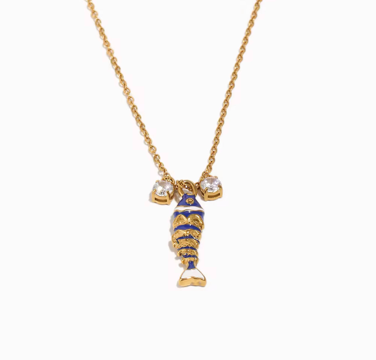 Aqua Muse - 18k gold plated