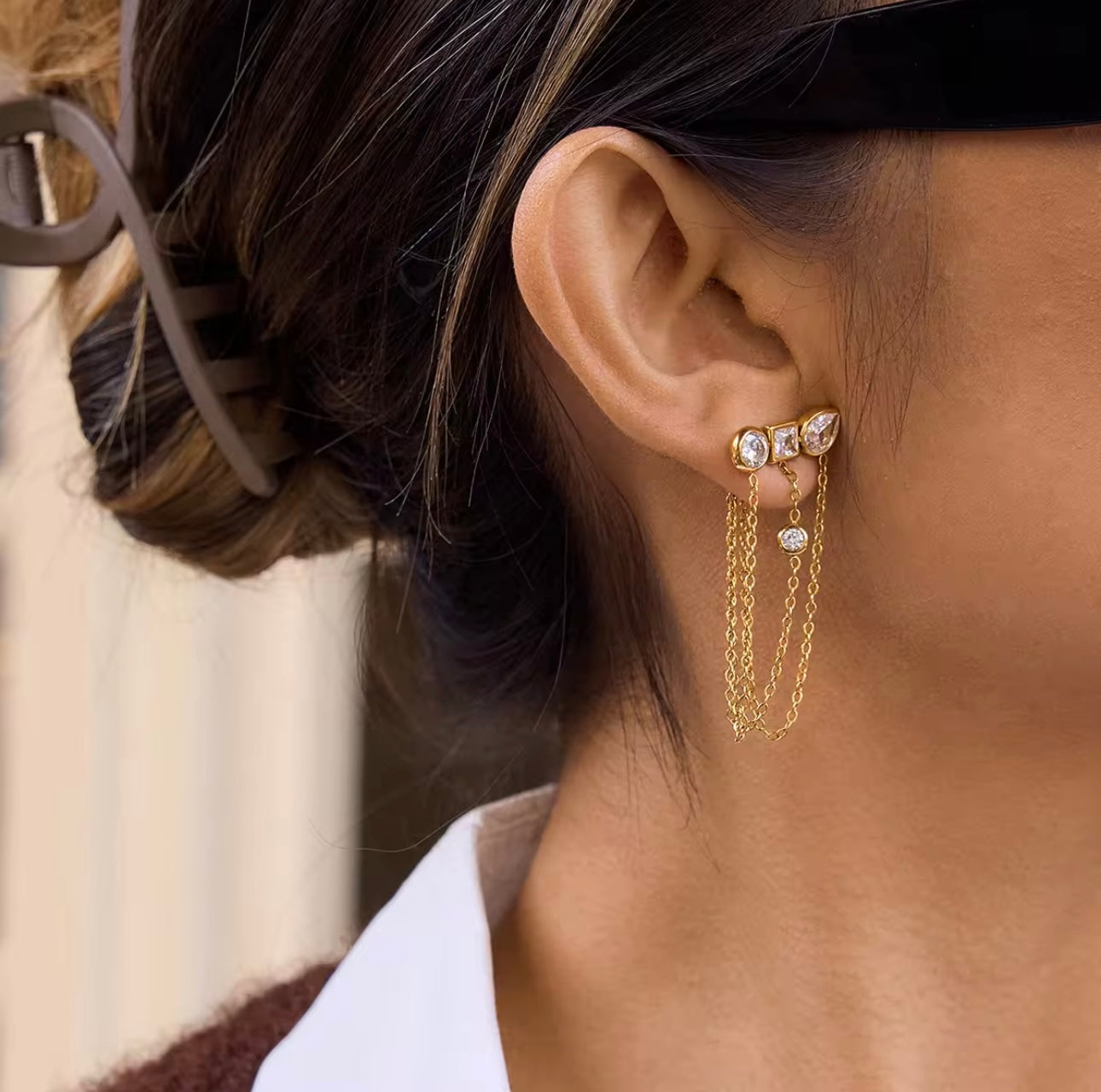 Dune Dangling Earring