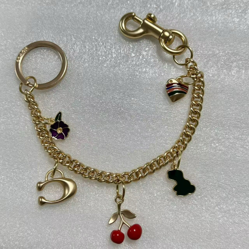 Bag Charm Chain - Stainless Steel 18k gold plated