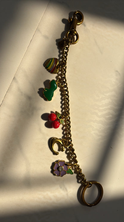 Bag Charm Chain - Stainless Steel 18k gold plated