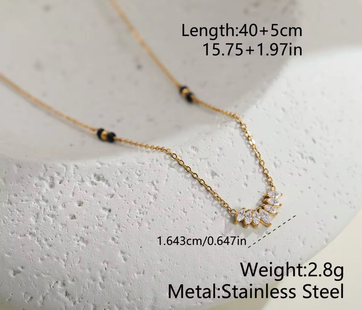 Heer Mangalsutra - 18k Gold Plated