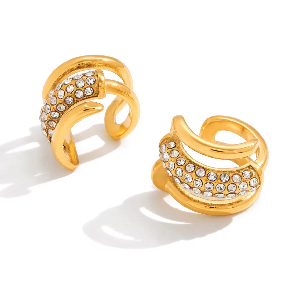 Nail Clip on Cuff