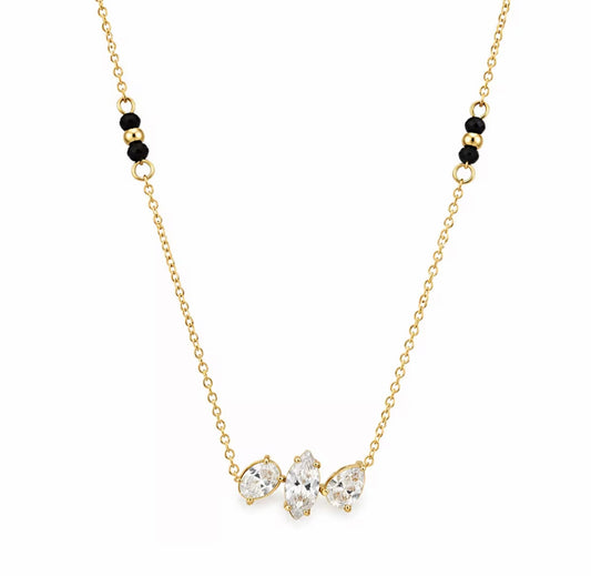 Aada Mangalsutra - 18k Gold Plated