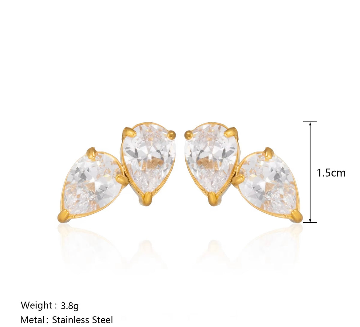 Toi et Moi ear studs