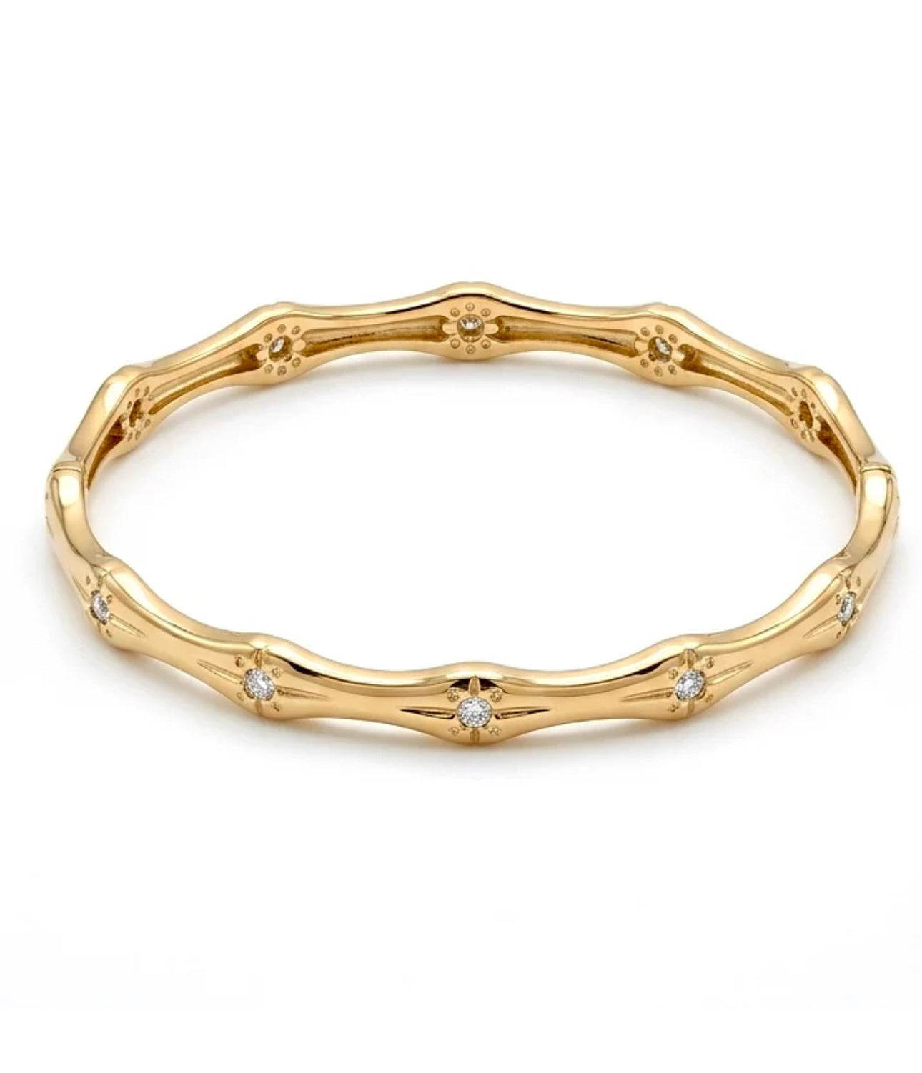 Dune Bangle - 18k Gold Plated
