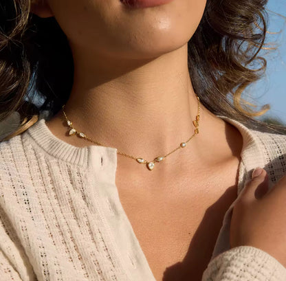 Dune Necklace - 18k Gold Plated
