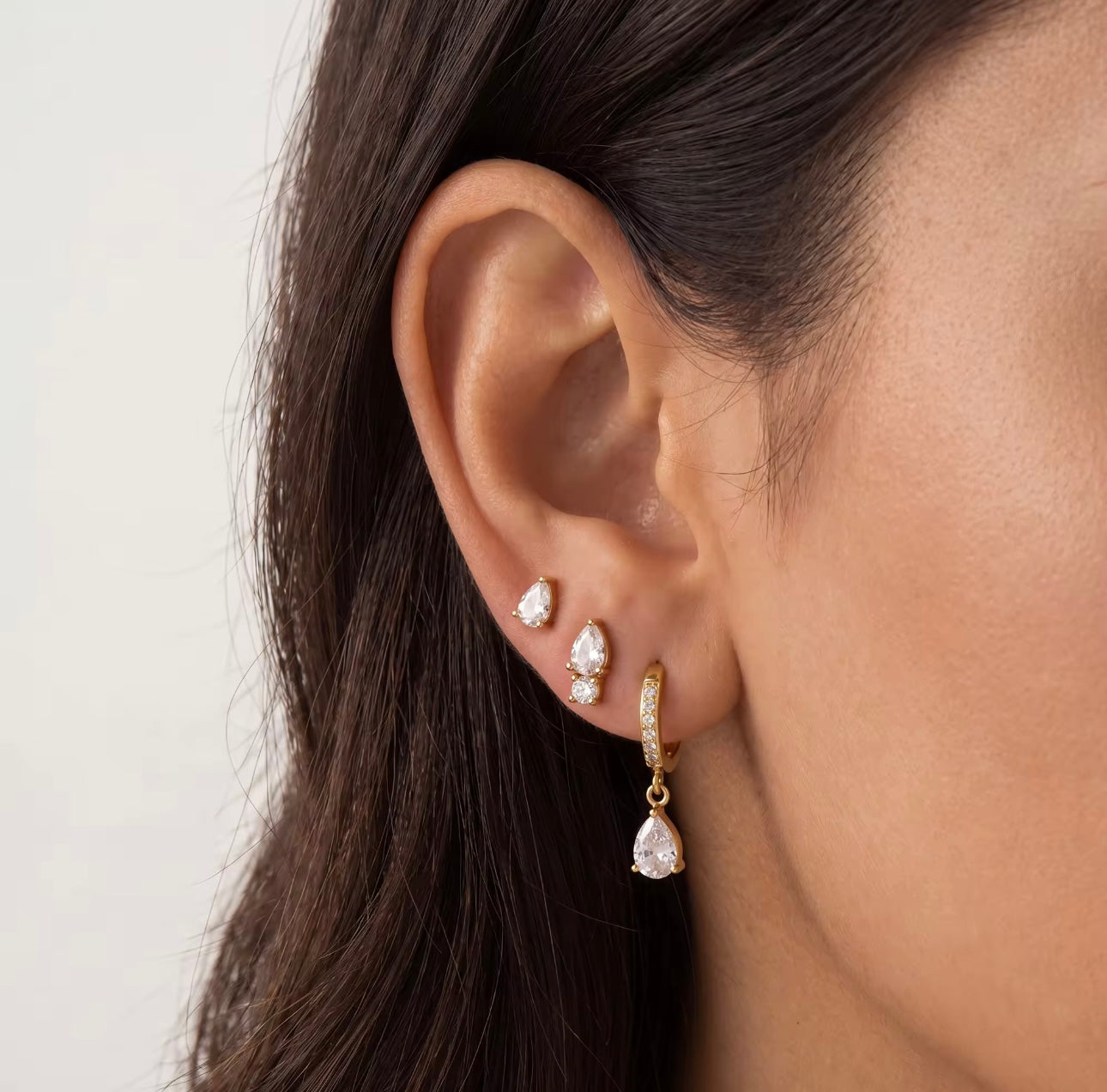 Tear drop Set of 3