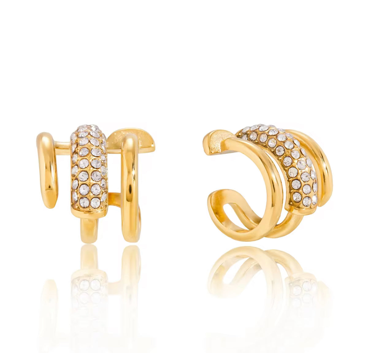 Nail Clip on Cuff