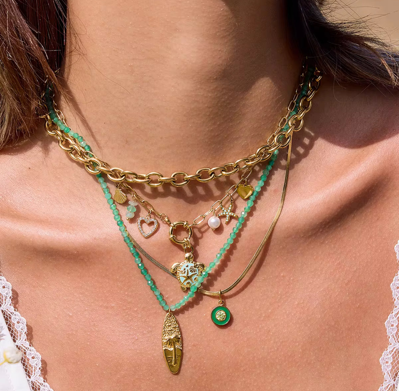 Tortoise Charm Necklace