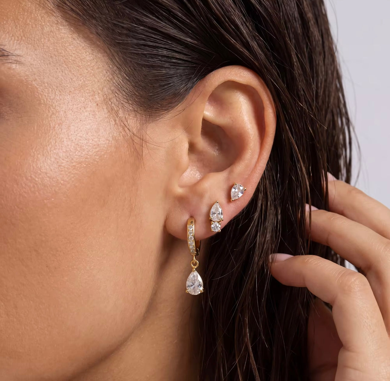 Tear drop Set of 3