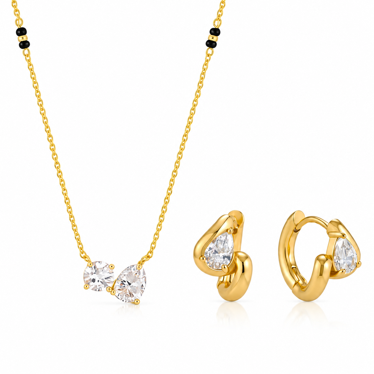 Mangalsutra Combo - 18k Gold Plated