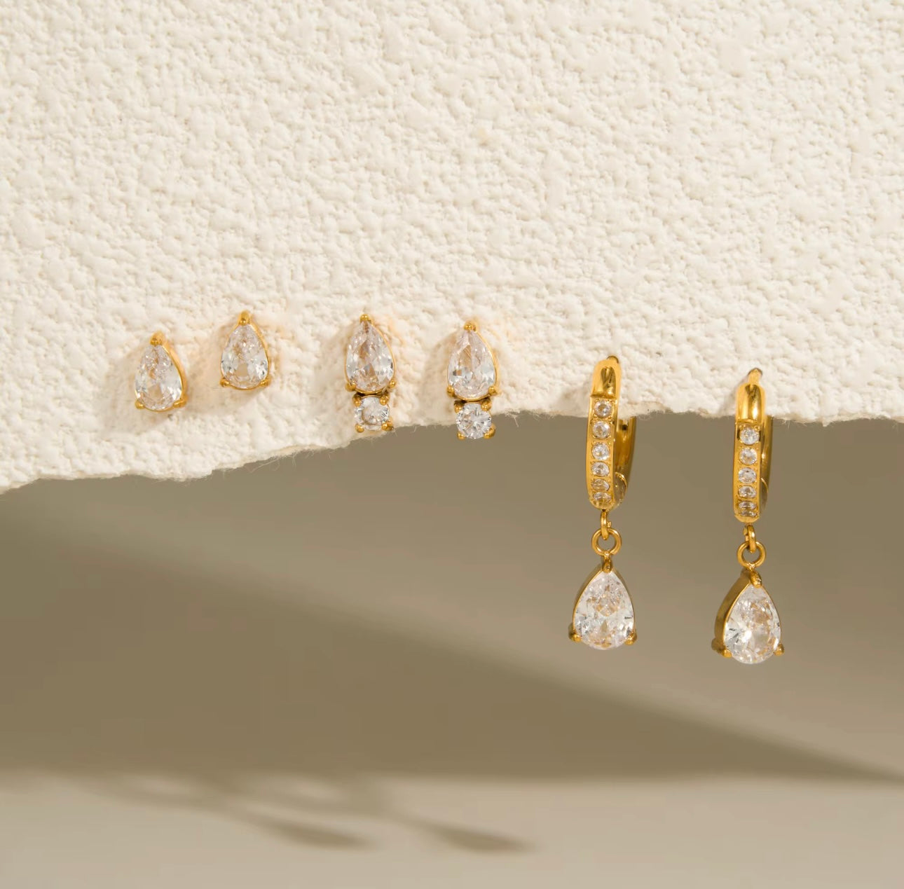 Tear drop Set of 3