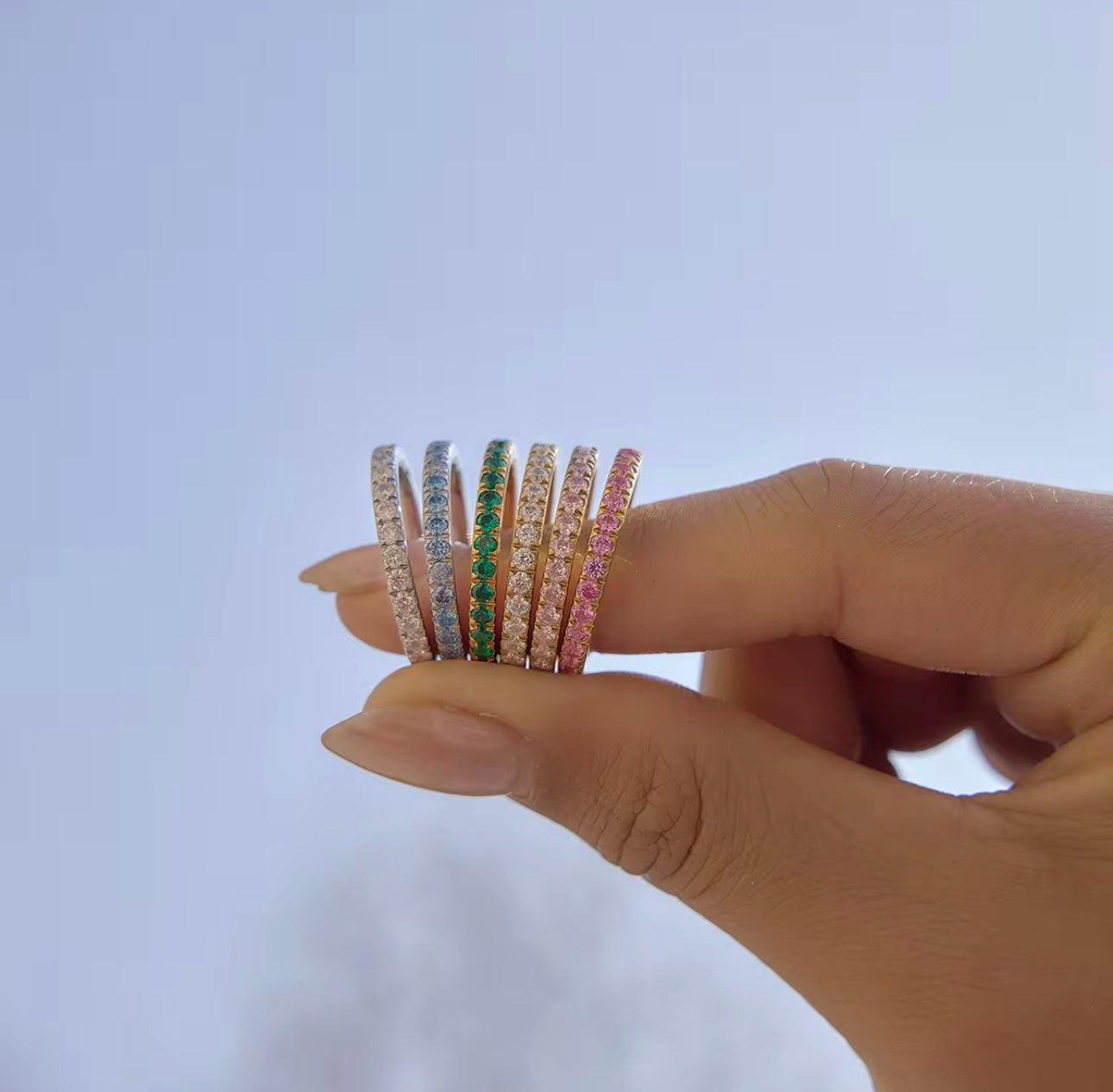Spring Ring - 18k gold plated