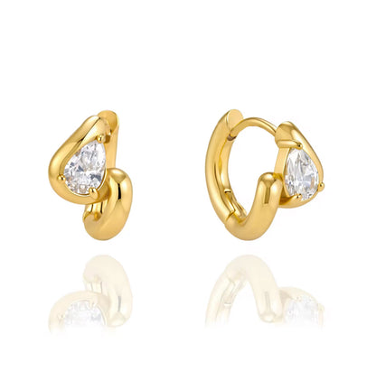 Berry Hoops - 18k Gold Plated